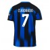 Inter Milan Juan Cuadrado #7 Hemma matchtröja 2023-24 Kortärmad Billigt